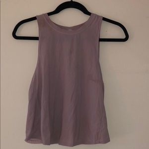 Lululemon purple workout top